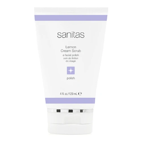 Sanitas Lemon Cream Scrub 3 Sanitas Lemon Cream Scrub